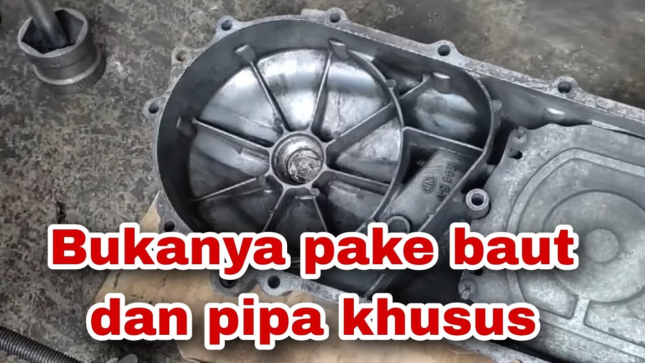 suara kemeletek ganti bearing cvt beat
