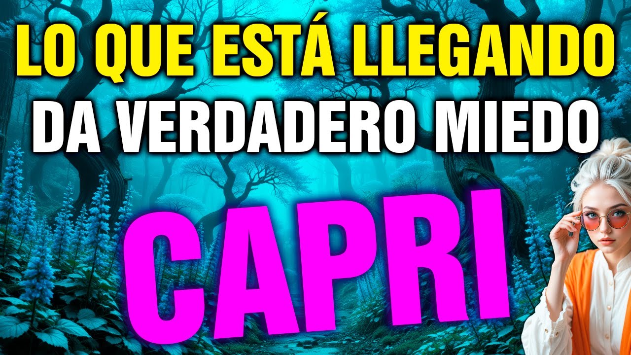 capricornio 😨 TIEMBLA! LO QUE VAS A VIVIR ES ÚNICO 😱 JAMÁS LE PASÓ A OTRO ✨ DIOS TE LLAMA 🔥🕊️