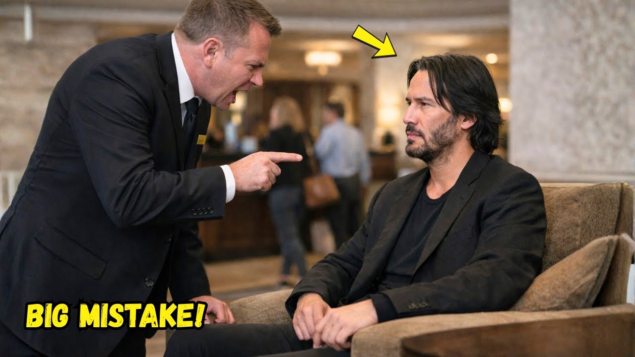 KEANU KEPT WAITING — THE HOTEL NEVER SAW THIS COMING.