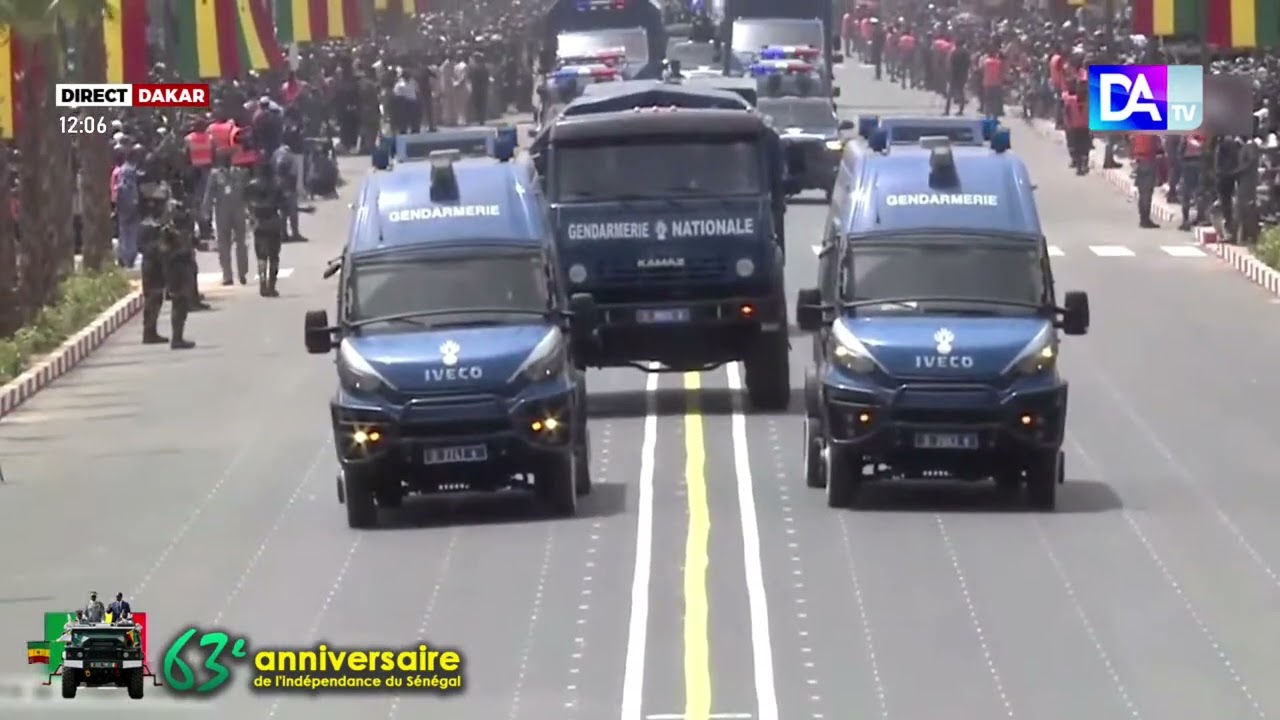 Défilé 04 avril 2023 : La gendarmerie démontre sa puissance de feu et de répression