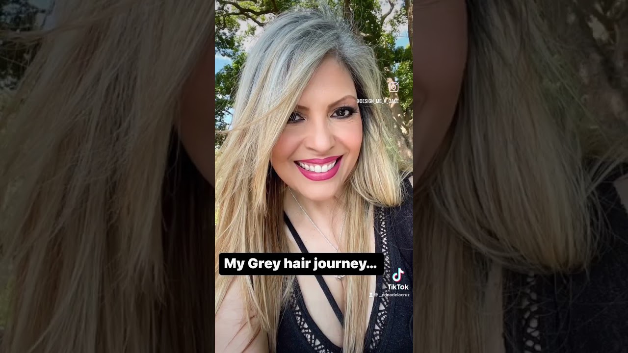 My grey hair journey.