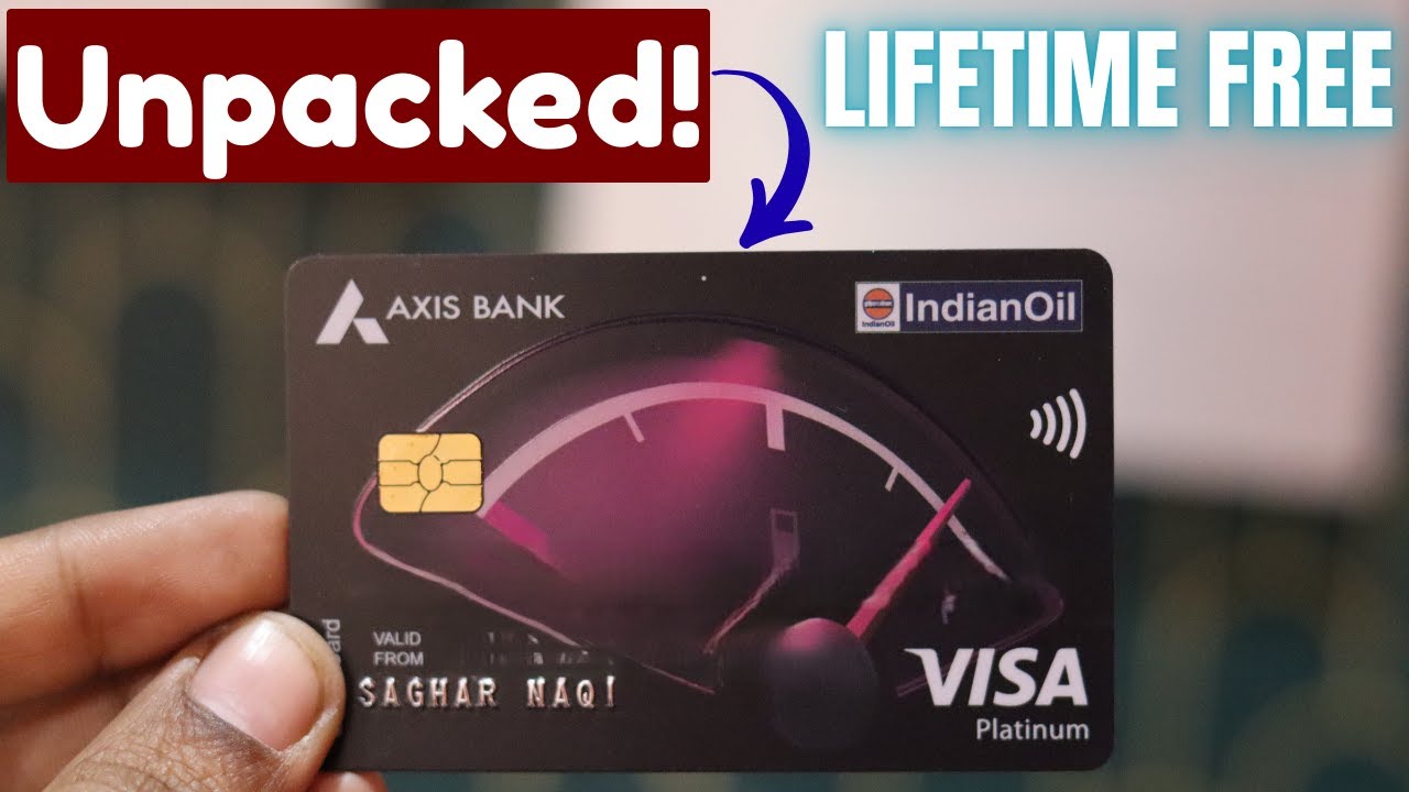 IndianOil Easy Axis Bank Credit Card Unpacking | Axis Bank Credit Card Without Any Income Proof