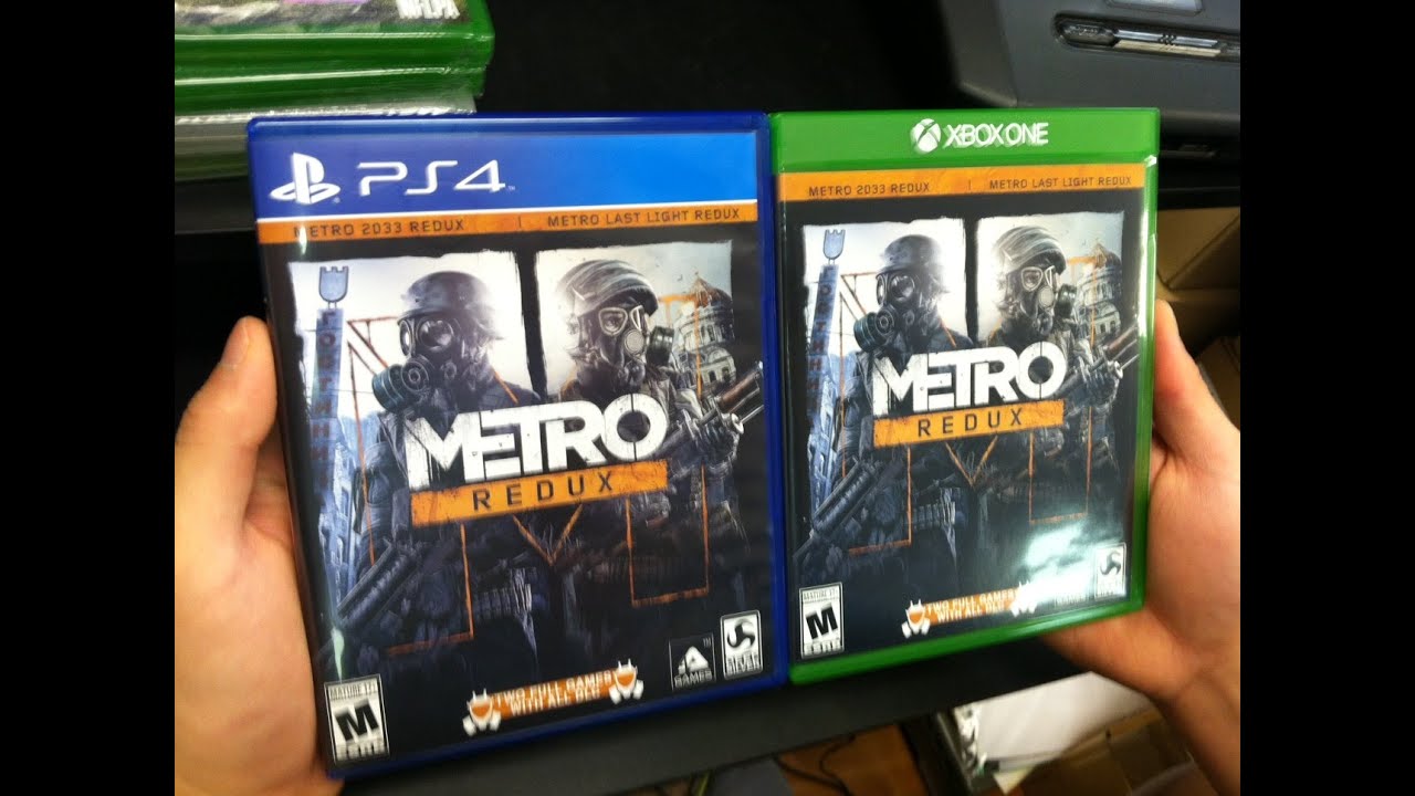 Распаковка Metro Redux (PS4/Xbox One)