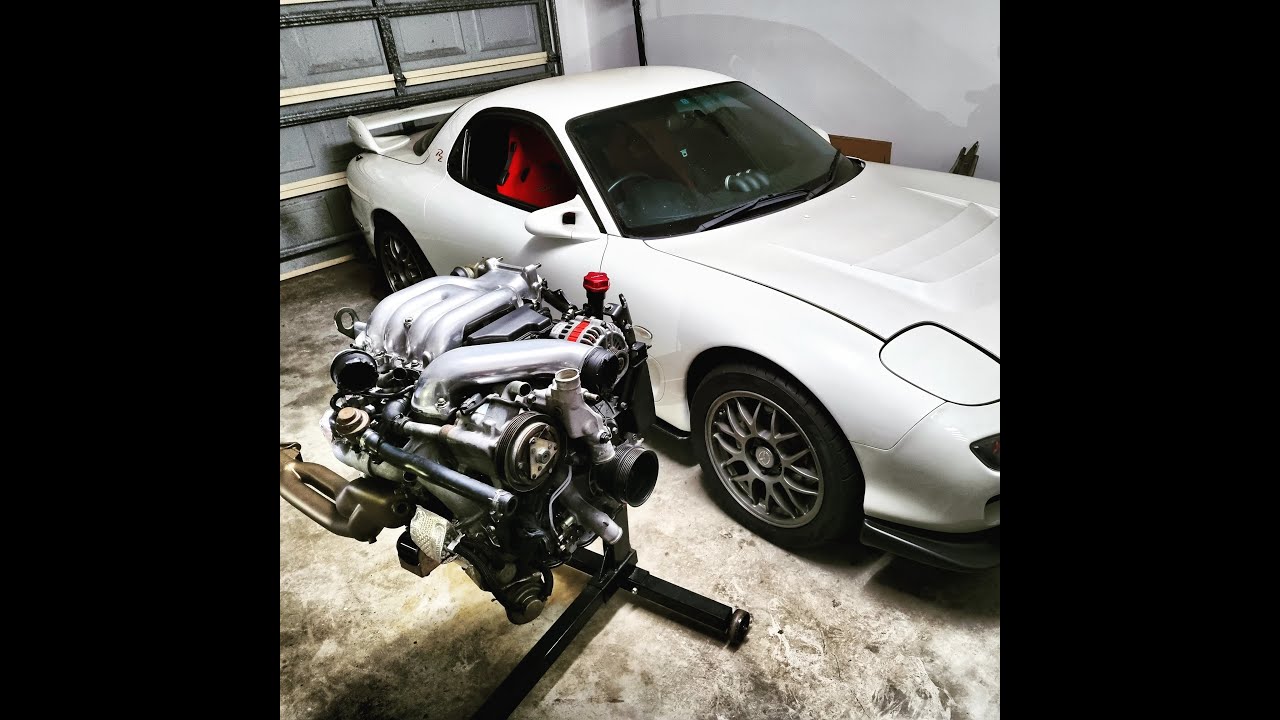Building a 13B-REW engine for my FD RX7