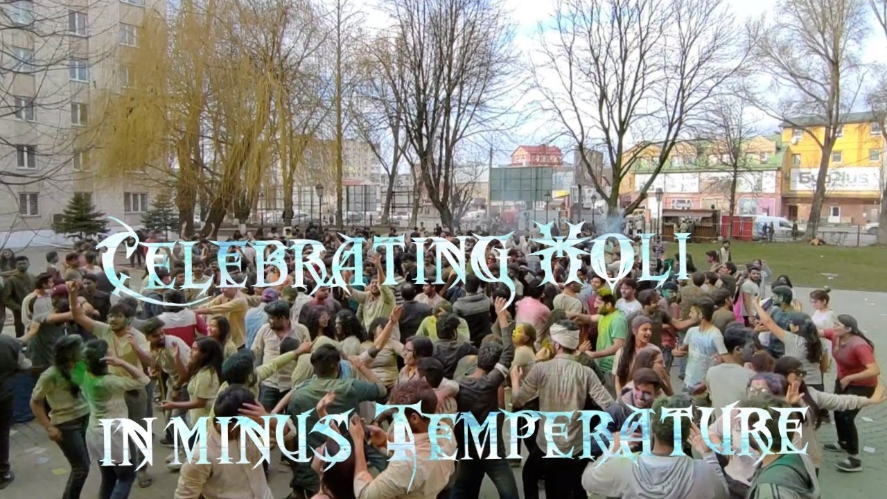 HOLI CELEBRATION IN UKRAINE || TERNOPIL NATIONAL MEDICAL UNIVERSITY|| FESTIVAL OF COLOURS.