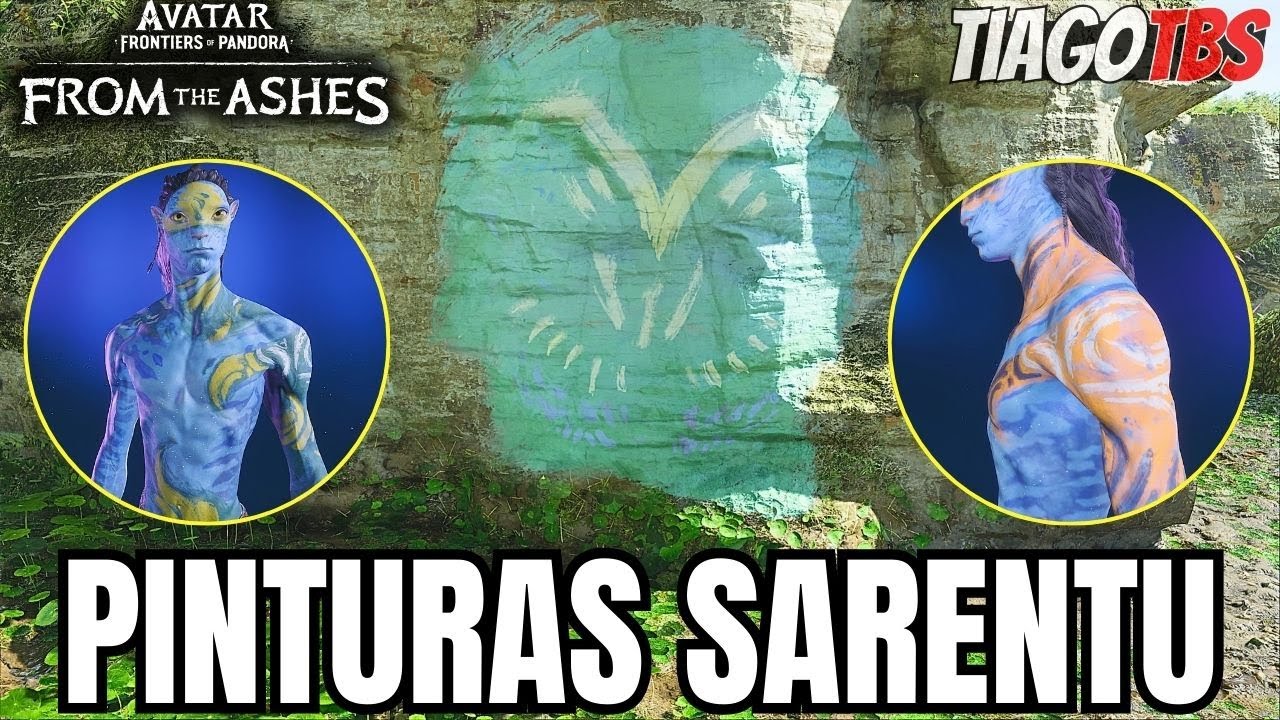 Guia Completo: Onde Encontrar as Pinturas Sarentu | Mural Sarentu em Avatar Frontiers of Pandora