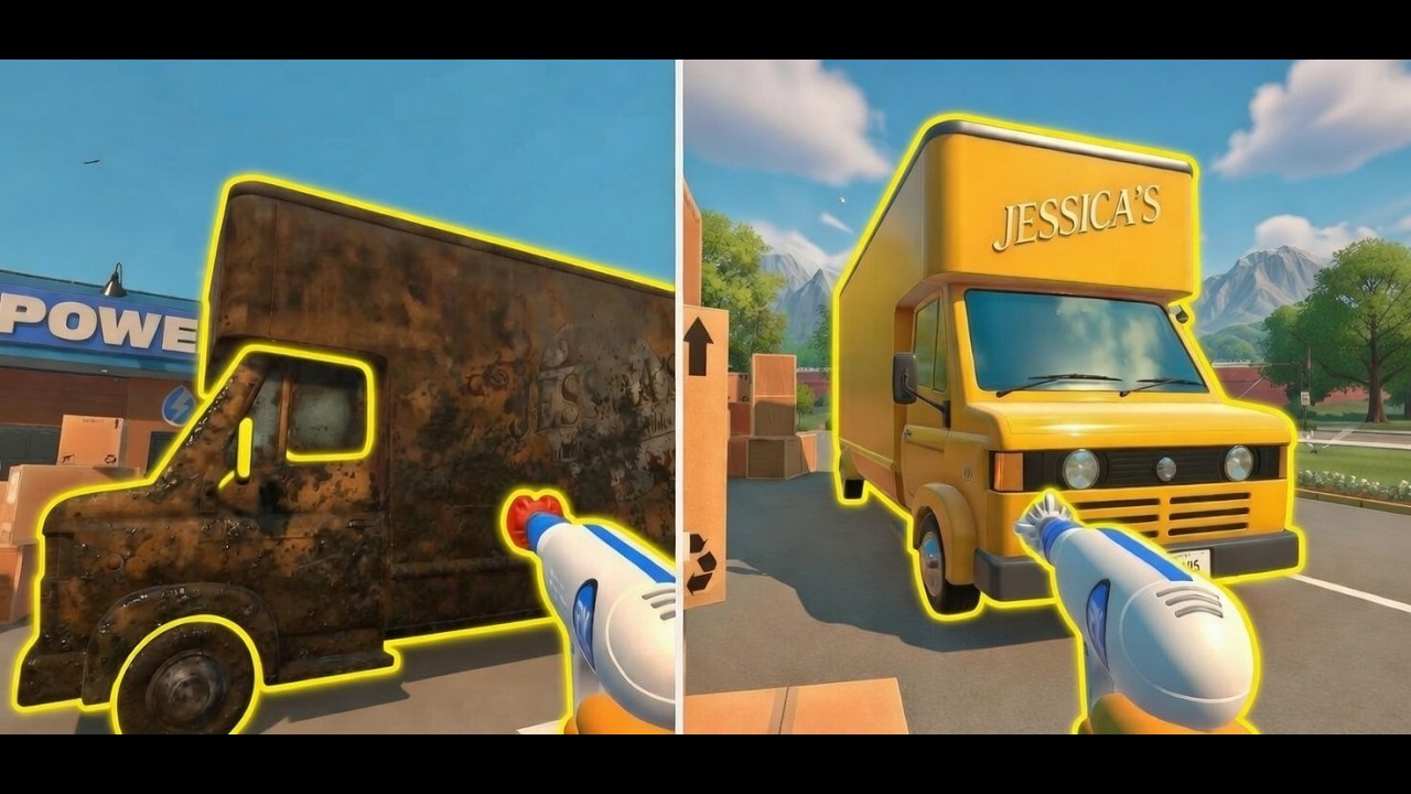 PowerWash Simulator 2 #1 || Removals Van ONLY WATER! NO SOAP Challenge – 20 MIN Full