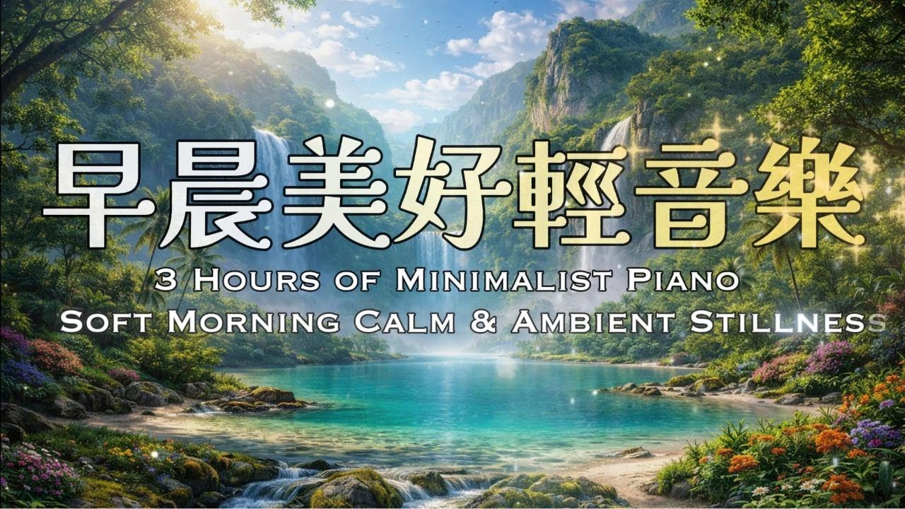 2小時早晨音樂 | 這段靜，是我選擇的風景，我在陽光與海風之間翻閱一頁寧靜| #relaxingmusic #goodmorningmusic #softmusic #早晨音樂 #冥想