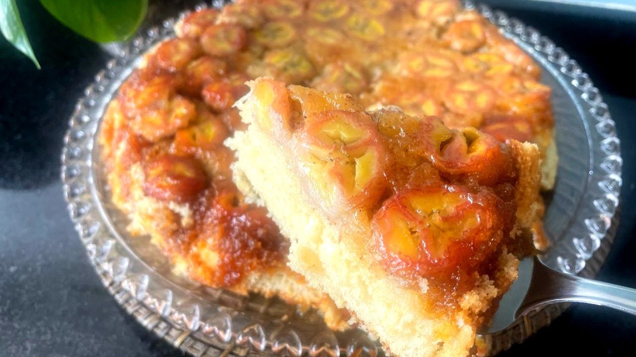 🍌 Bolo de Banana Fofinho – Receita Fácil e Irresistível!