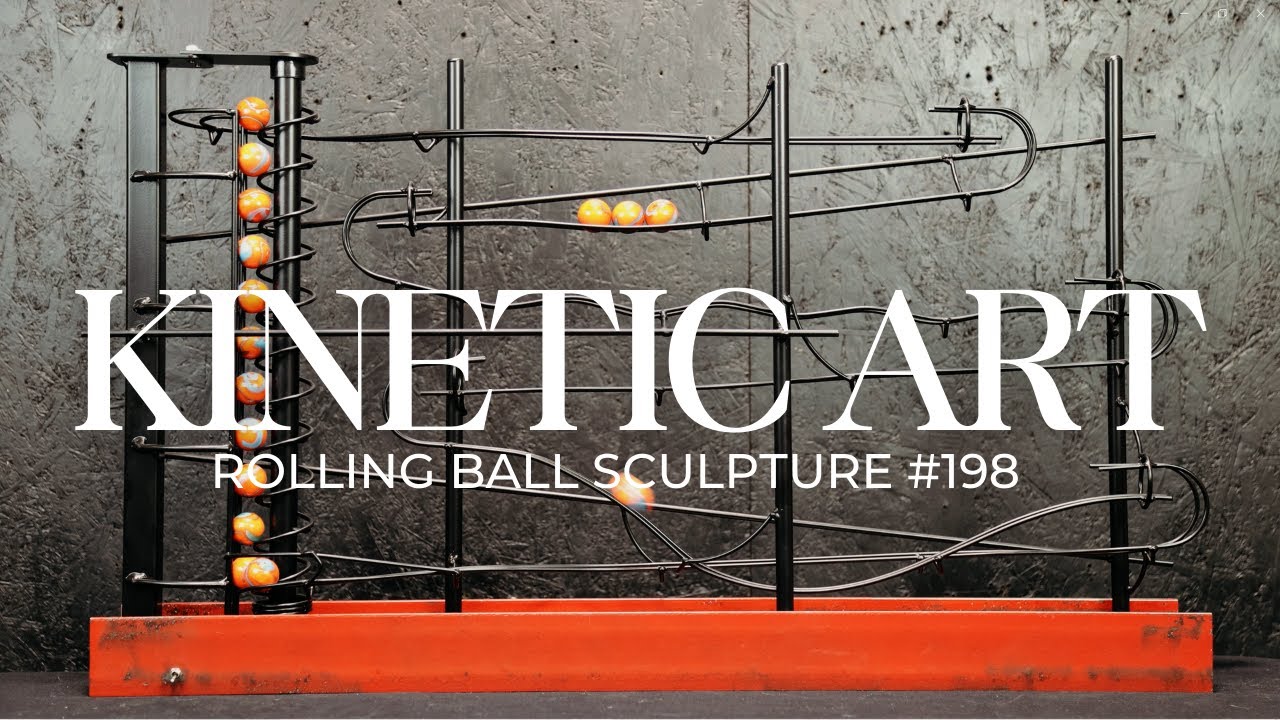 Rolling Ball Sculpture - Skinny Desktop cn:198