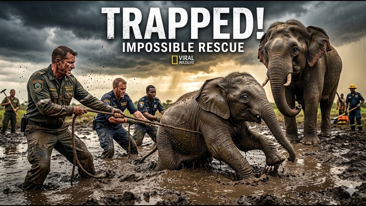 Trapped in the Mud: An Elephant Rescue You’ll Never Forget
