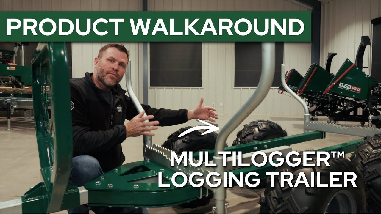 Woodland Mills Multilogger&trade; Logging Trailer Walkaround