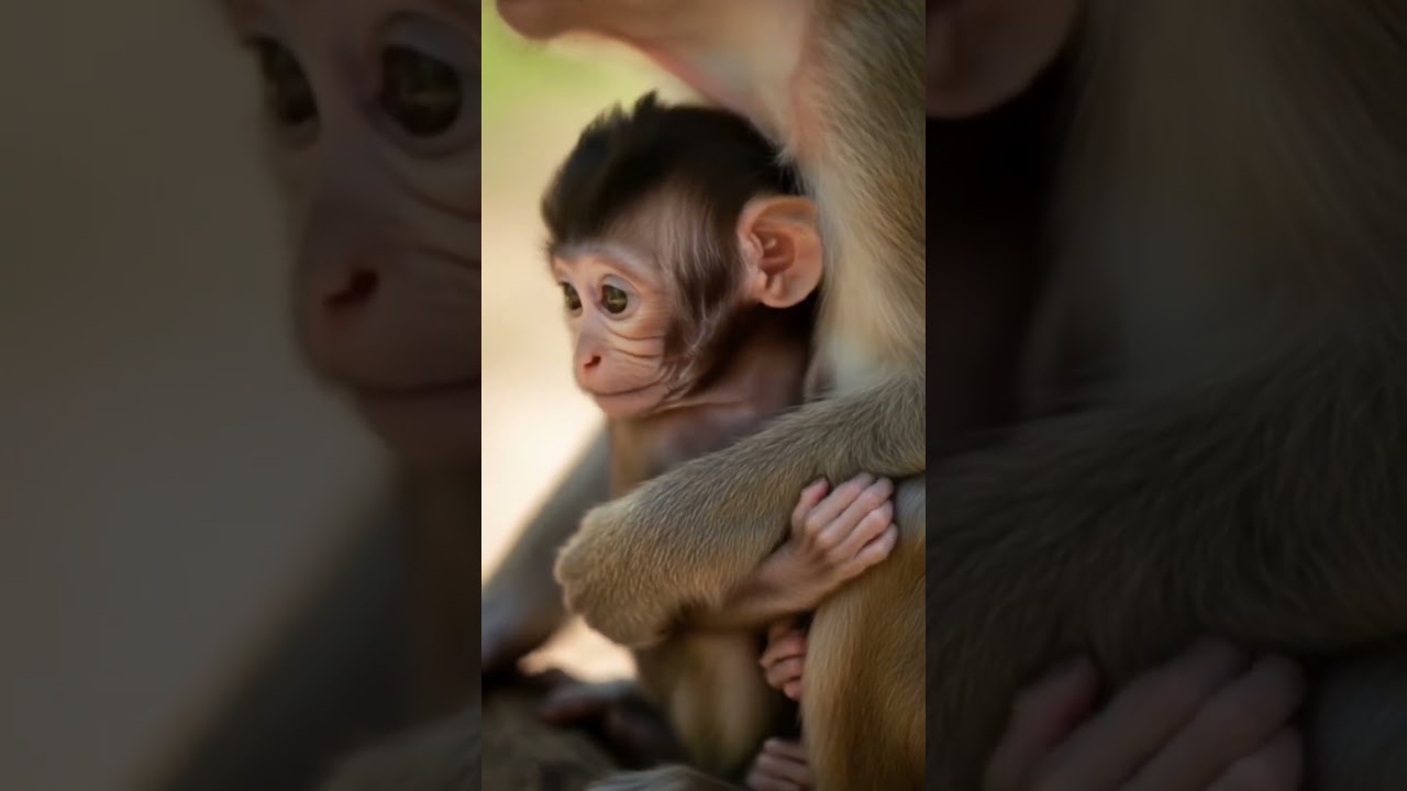 Small baby monkey Charlie best heart touching story❤️