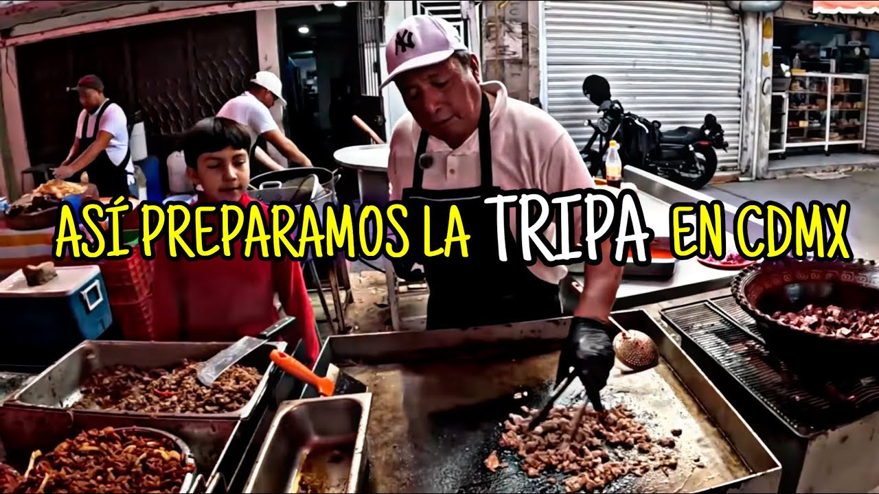 DELICIOSOS TACOS DE TRIPA DE RES EN CIUDAD DE MÉXICO 🤤🐂🐂 TAQUERIA LOS CHINOS CARALAMPIOS EDO MEX