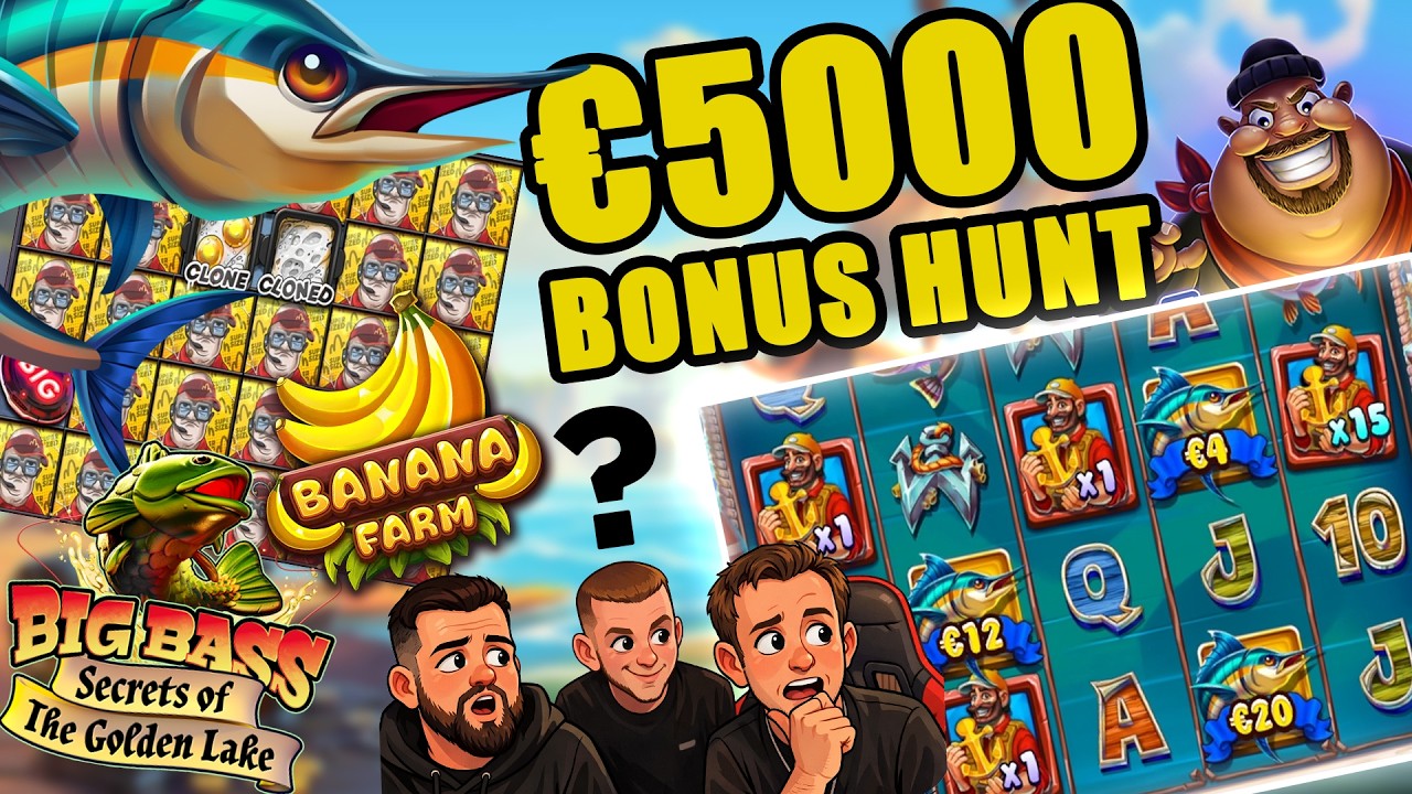 €5000 BONUS HUNT! WITH AZZI, LUCKY DEVIL & NEW MEMBER?!👀😎💥