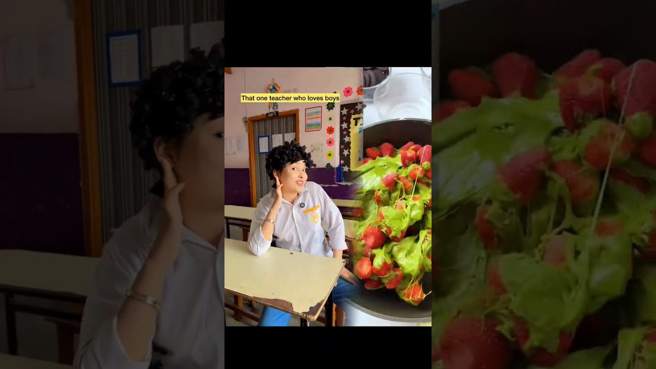 That one teacher who loves boys 😂 #shorts #viral #explorepage #studentlife #student #school