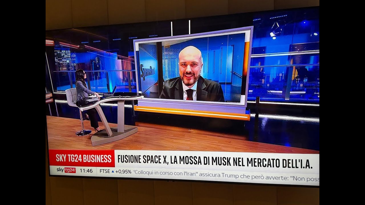 SkyTG24: Fabio Moioli & Mariangela Pira - from Elon to Federal Reserve’s strategy - impacts on AI