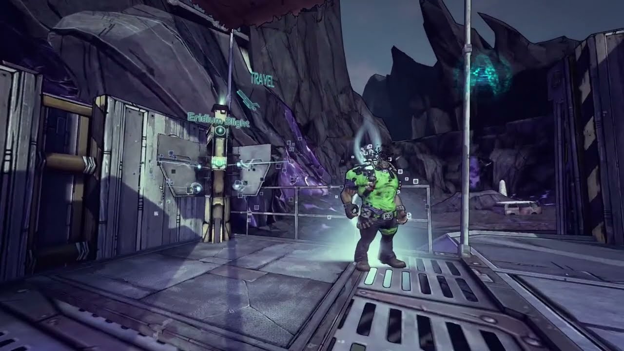 Norm at Night | Borderlands 2 | Part 10 | Exploring The Eridium Blight |