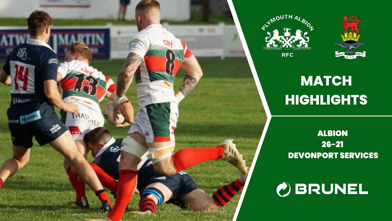 MATCH HIGHLIGHTS | Albion 26-21 Devonport Services