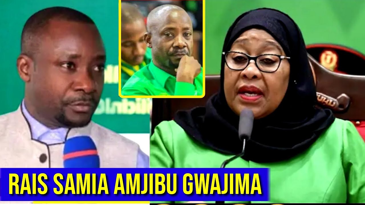 HATIMAE RAIS SAMIA AMJIBU GWAJIMA HADHARANI 