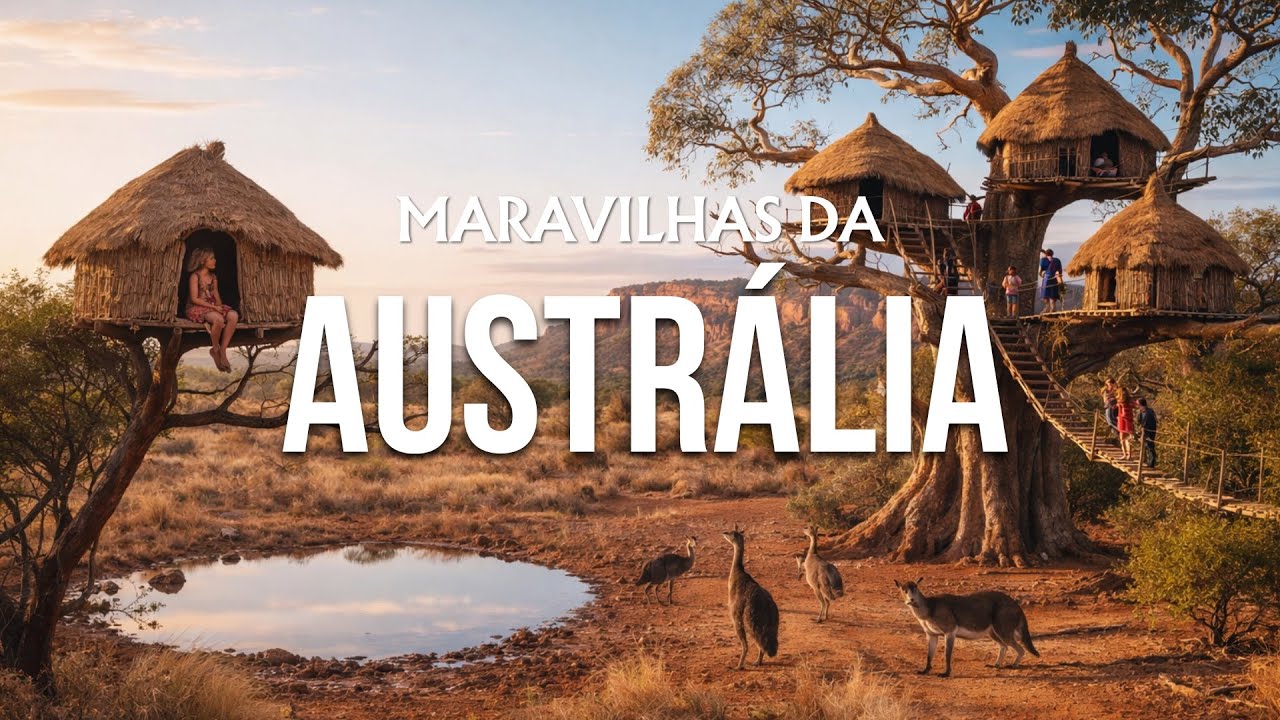 MARAVILHAS DA AUSTRÁLIA | Onde o Tempo Flui Diferente | Os lugares mais incríveis em 4K