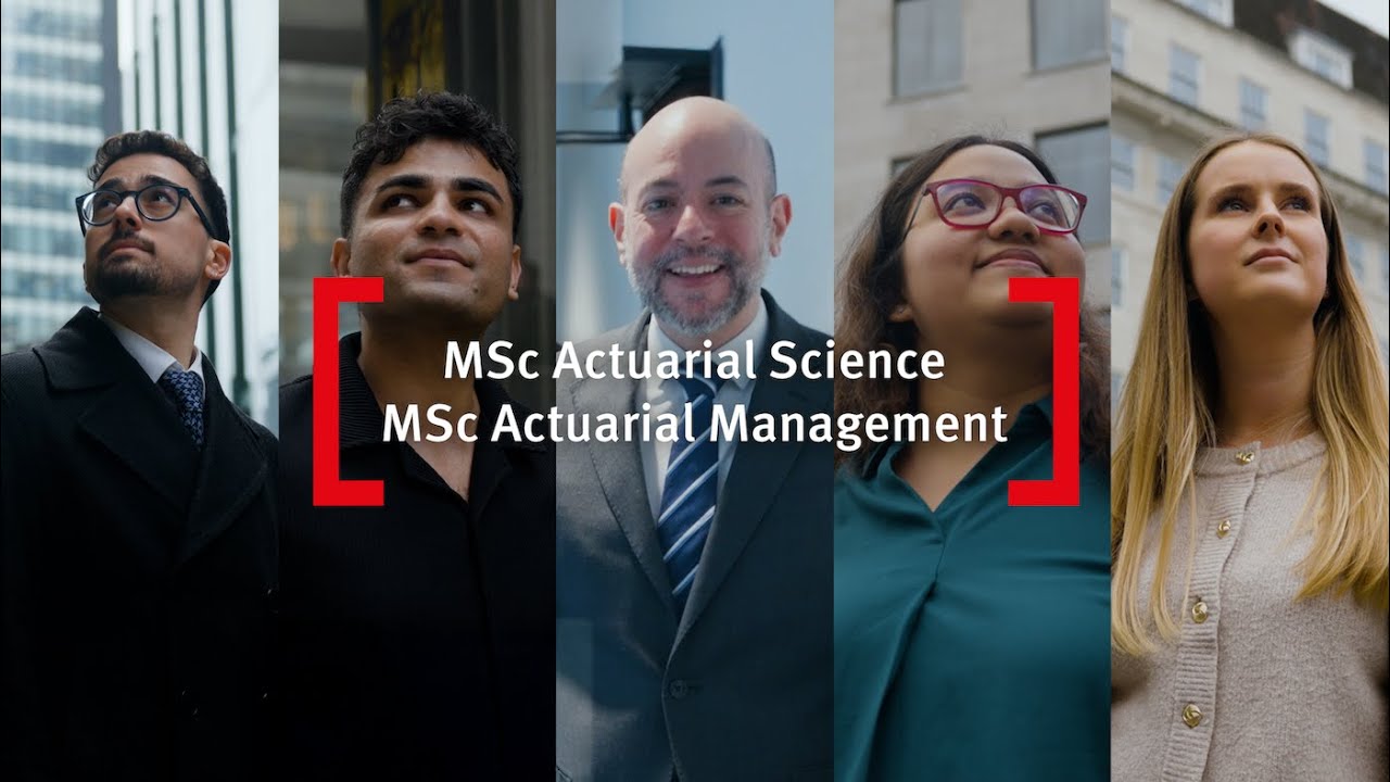 MSc Actuarial Science and MSc Actuarial Management at Bayes Business School