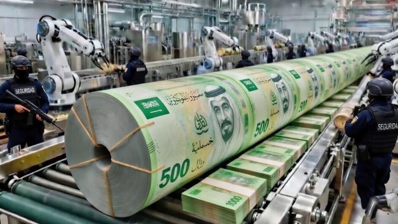 Inside the Saudi Riyal Factory: How Saudi Arabia Produces Its National Currency (Full Process)