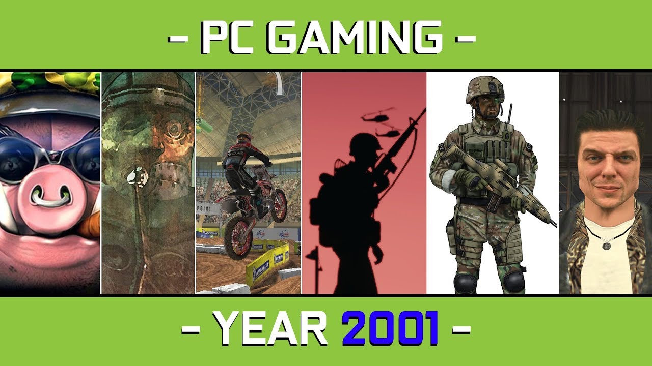 || ПК || Лучшие игры для ПК 2001 года — Good Gold Games