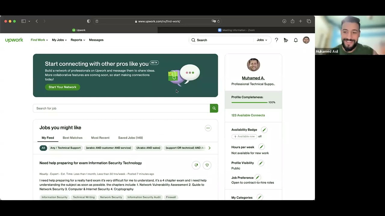 [Freelance Workshop] Upwork ورشة عمل مقدمة عملي عن العمل الحر اونلاين