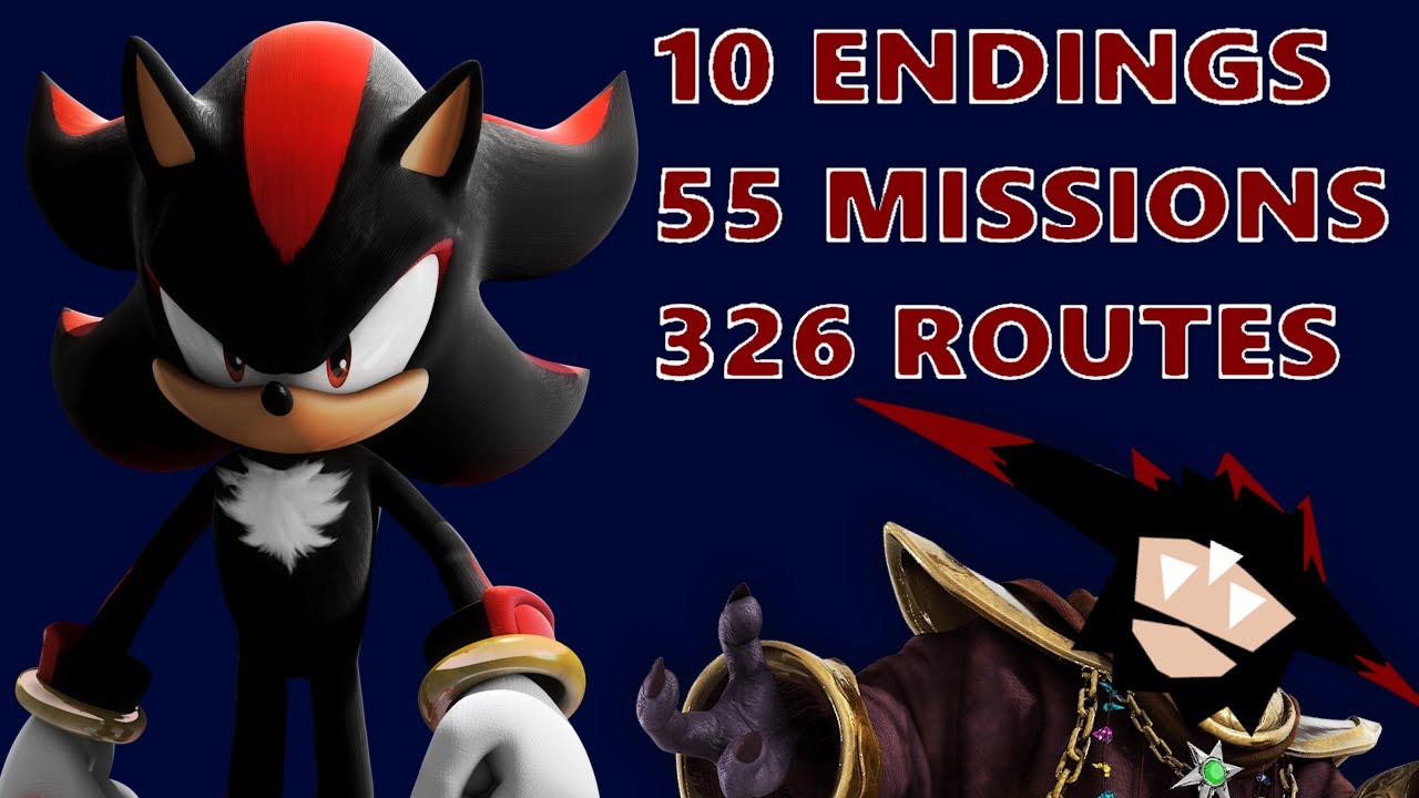 Rewriting Shadow the Hedgehog's Story Branches for Fun and (Zero) Profit #shadowthehedgehog