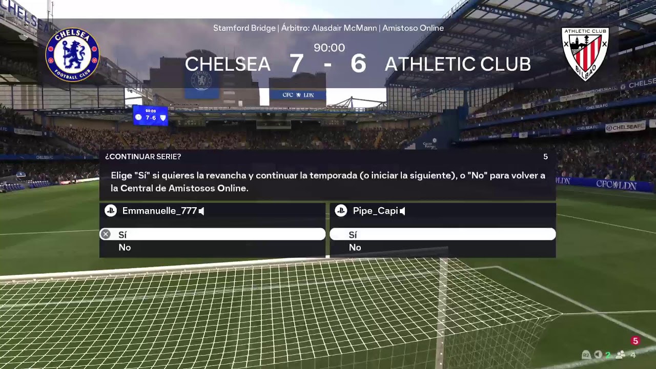 Chelsea vs A. Bilbao Serie C