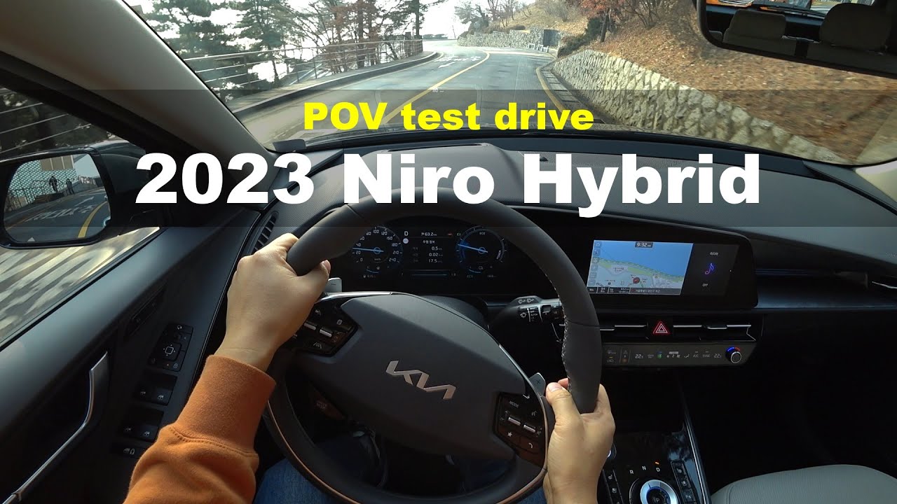 2023 KIA Niro hybrid POV test drive