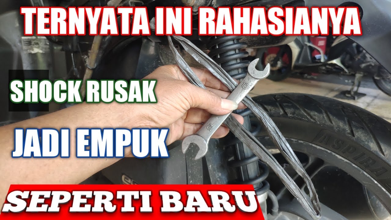 Pabrik shockbreaker bisa bangkrut kalau semua orang tahu cara ini