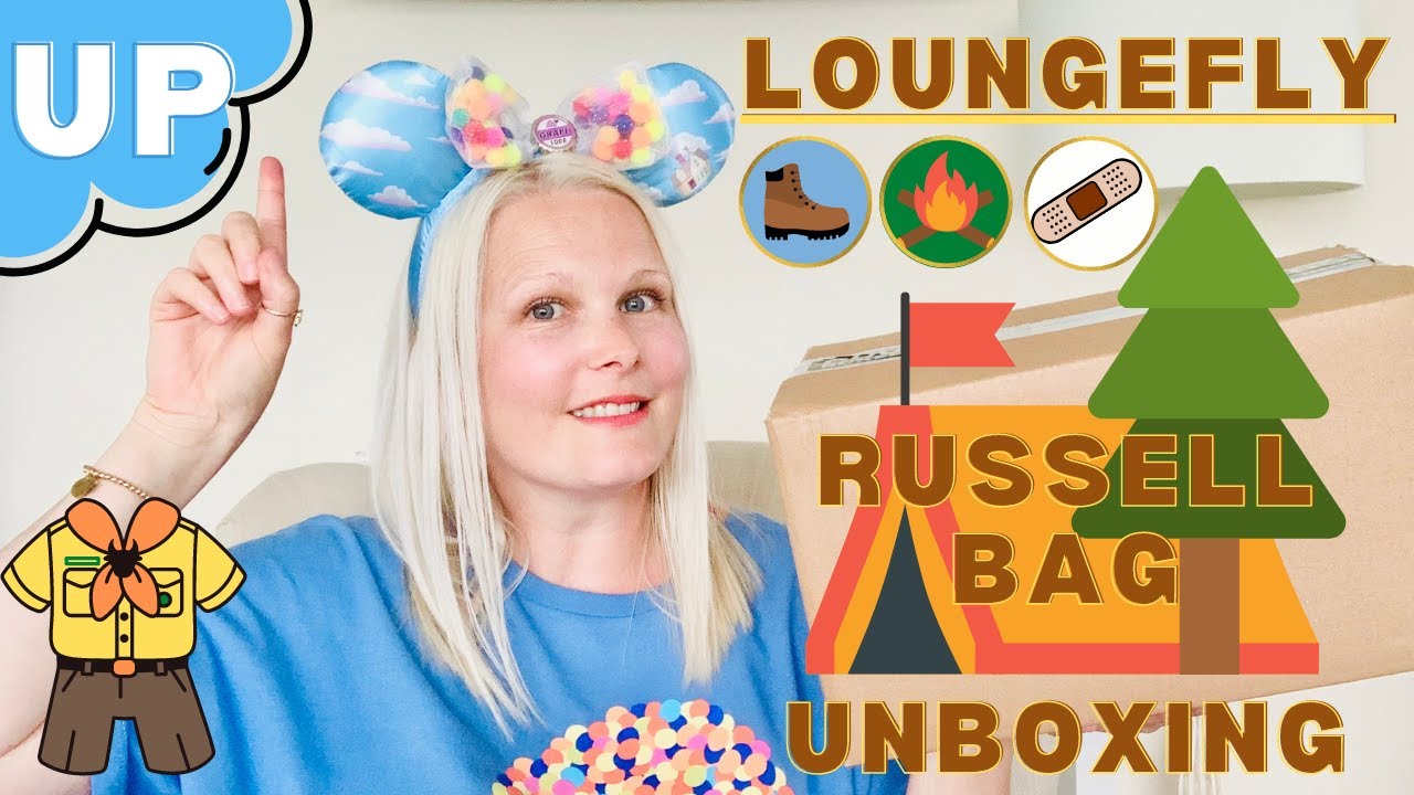 Loungefly Disney PIXAR UP Russell Wilderness Explorer Crossbody Bag - Hot Topic Exclusive 