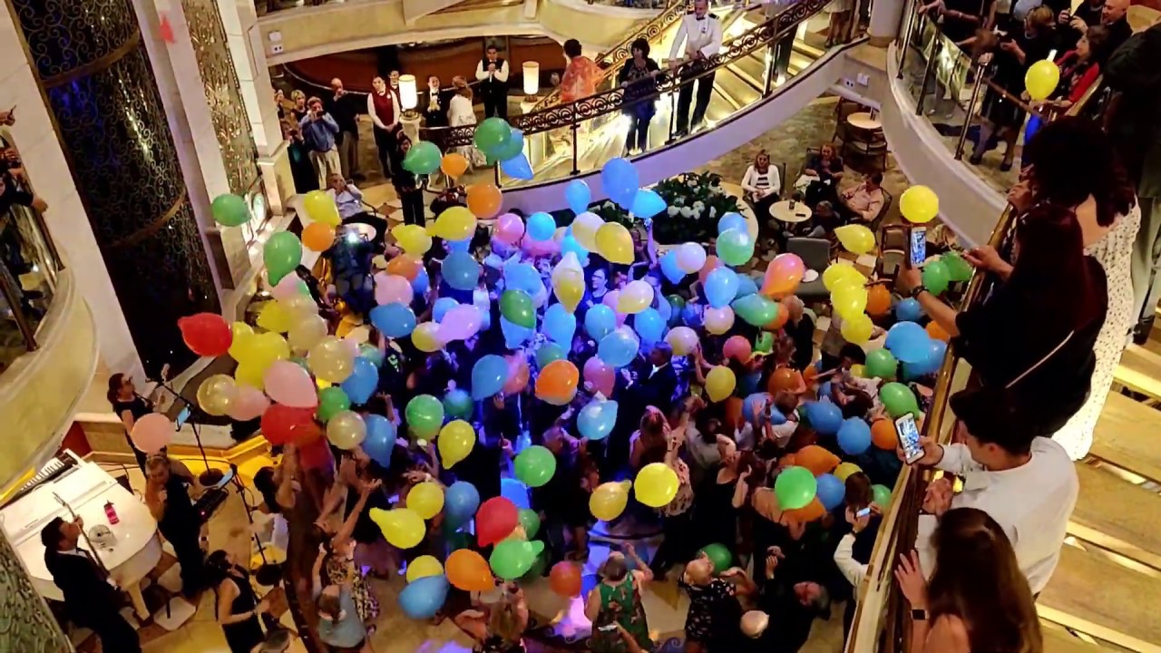 Emerald Princess - Balloon Drop Party