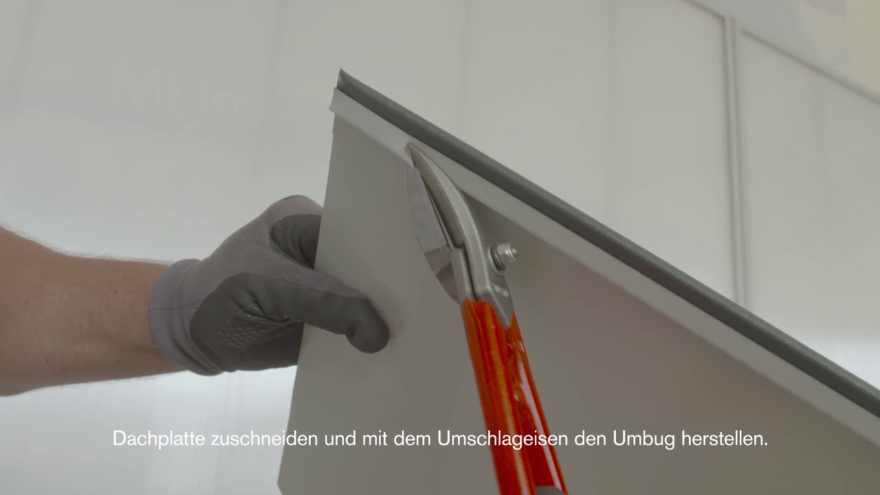 FIGO Amade - Verlegung Dachplatte