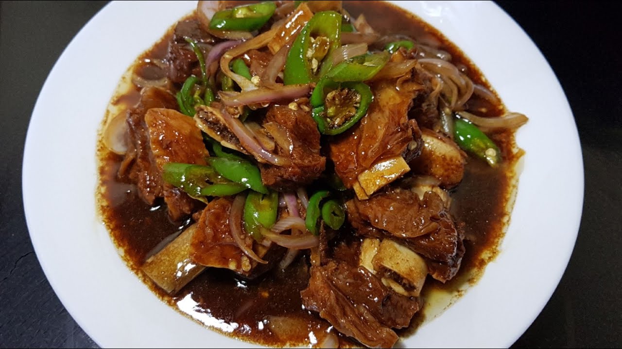 SPICY BEEF RIBS IN OYSTER SAUCE EASY RECIPE