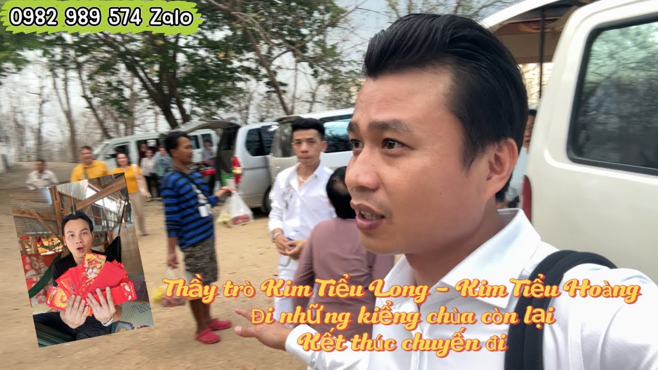 Kim Tieu Long and his student Kim Tieu Hoang visited the remaining temples, concluding their trip...