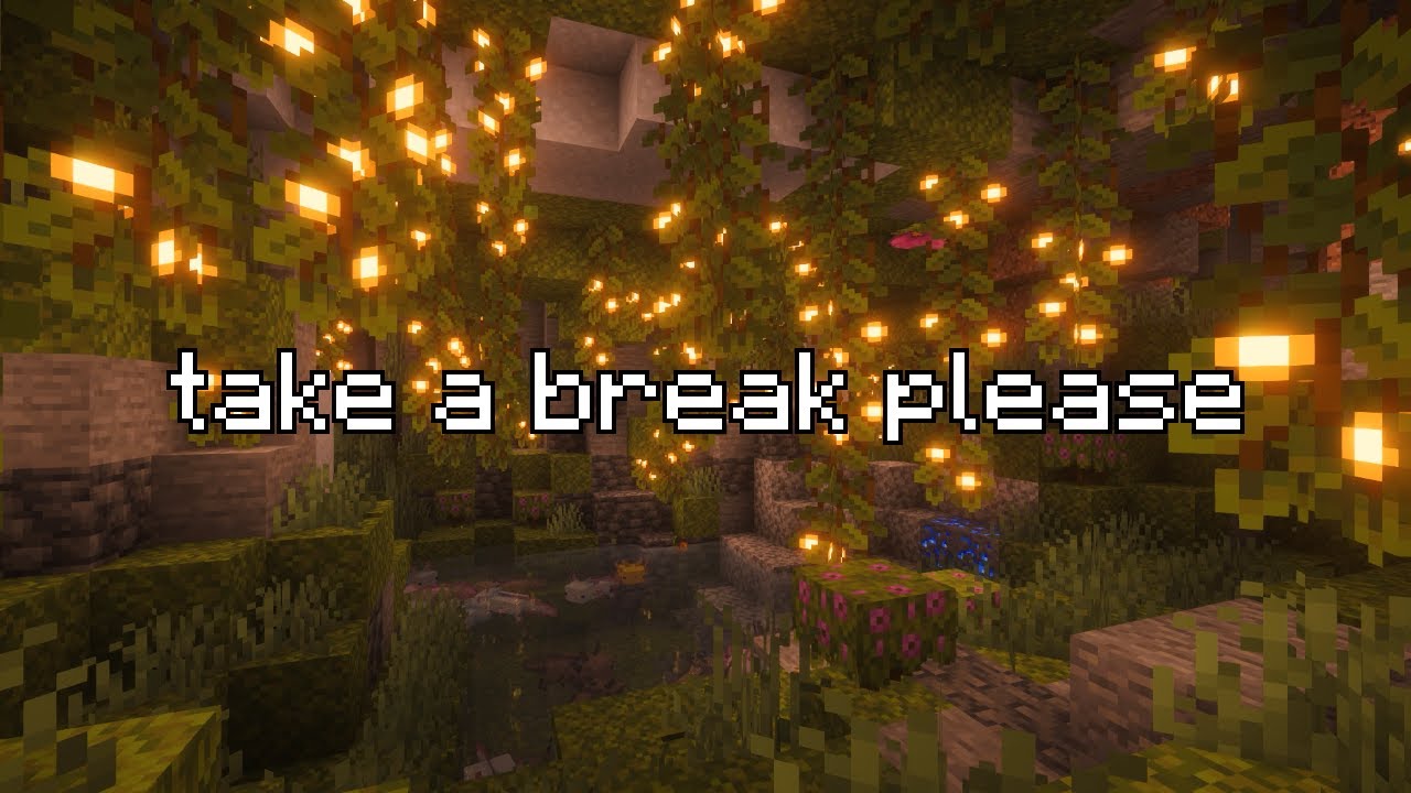POV: Trapped in Lush Caves with Axolotl, Take a Break! (Minecraft Music | Minecraft Ambient Music)