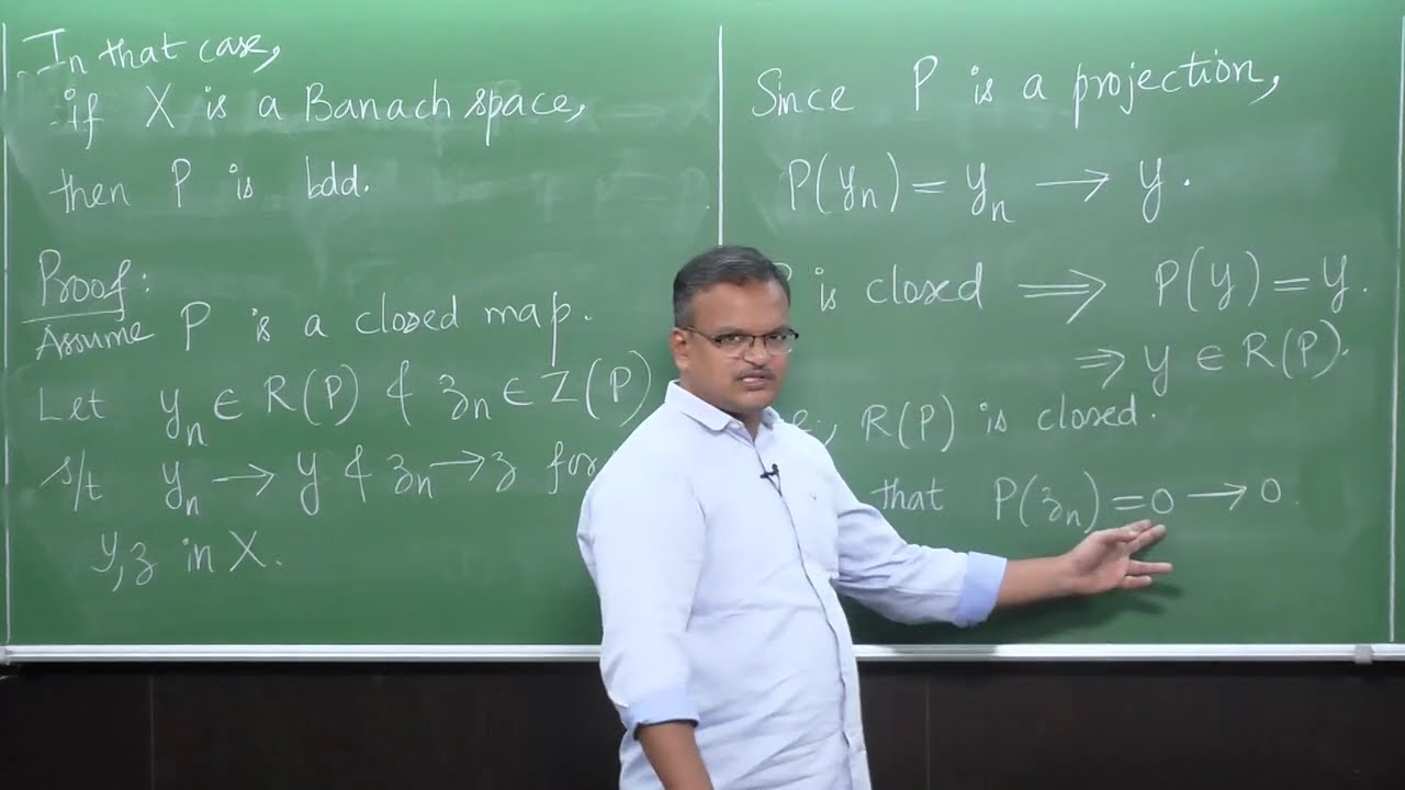 Closedness of Projection Mappings #swayamprabha
