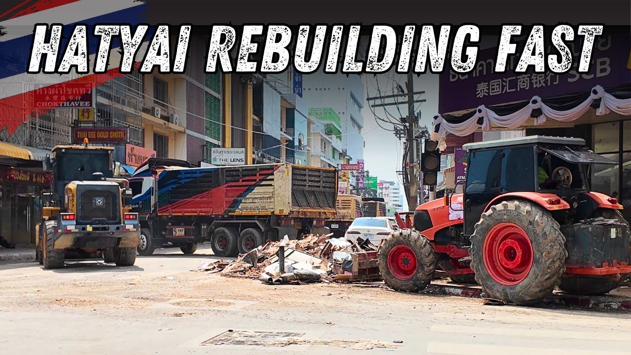 HATYAI Rebuilding Fast – City Rising After the Floods