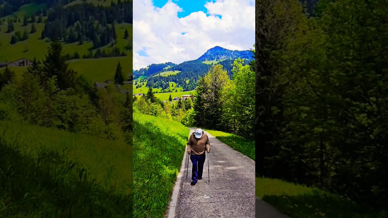 Living in the Swiss countryside is really beautiful and peaceful! 🇨🇭⛰️ #Switzerland #Countryside