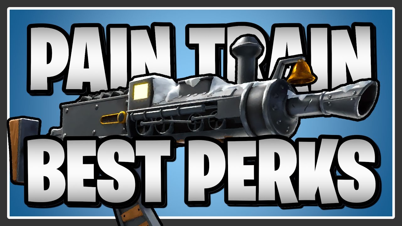 2026 APPROVED: The BEST PERKS for the Pain Train in Fortnite Save the World!