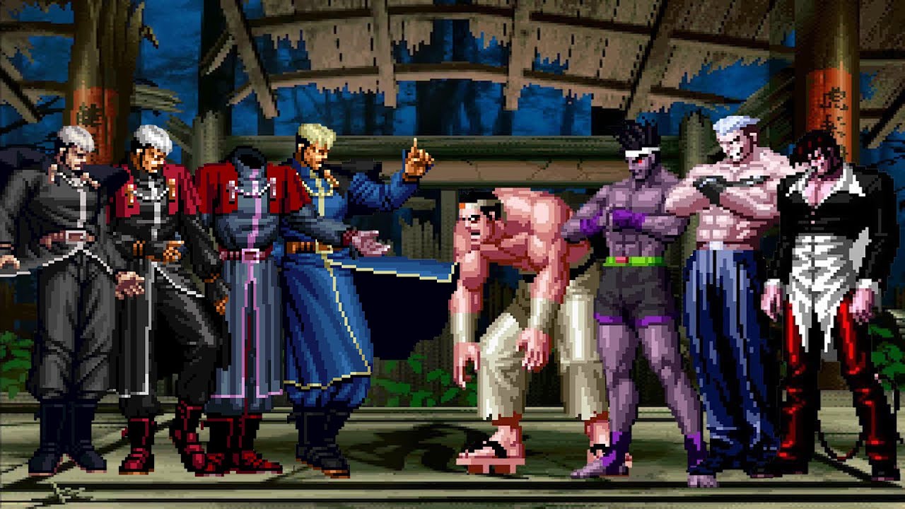 [KOF Mugen] Boss Goenitz Team vs Orochi Team