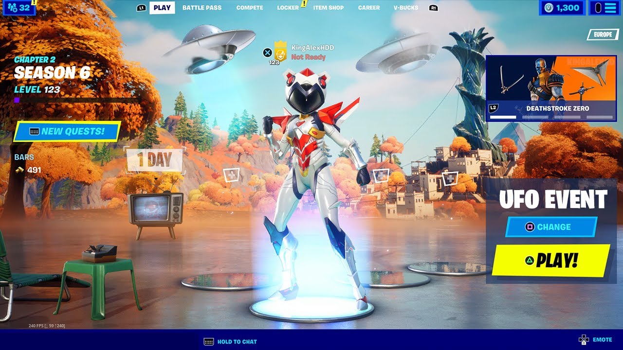 UFO Event COUNTDOWN Is NOW HERE In Fortnite