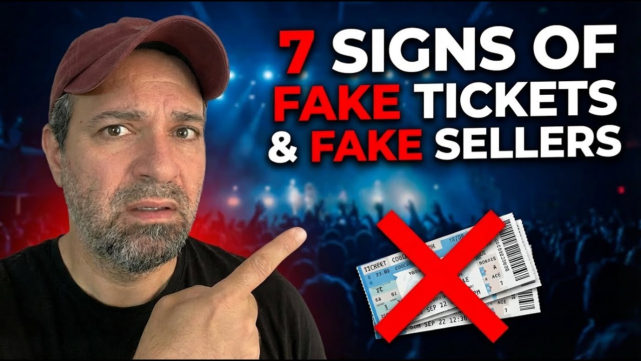 Fake Ticket Scams: 7 Warning Signs You Must Know (2026)