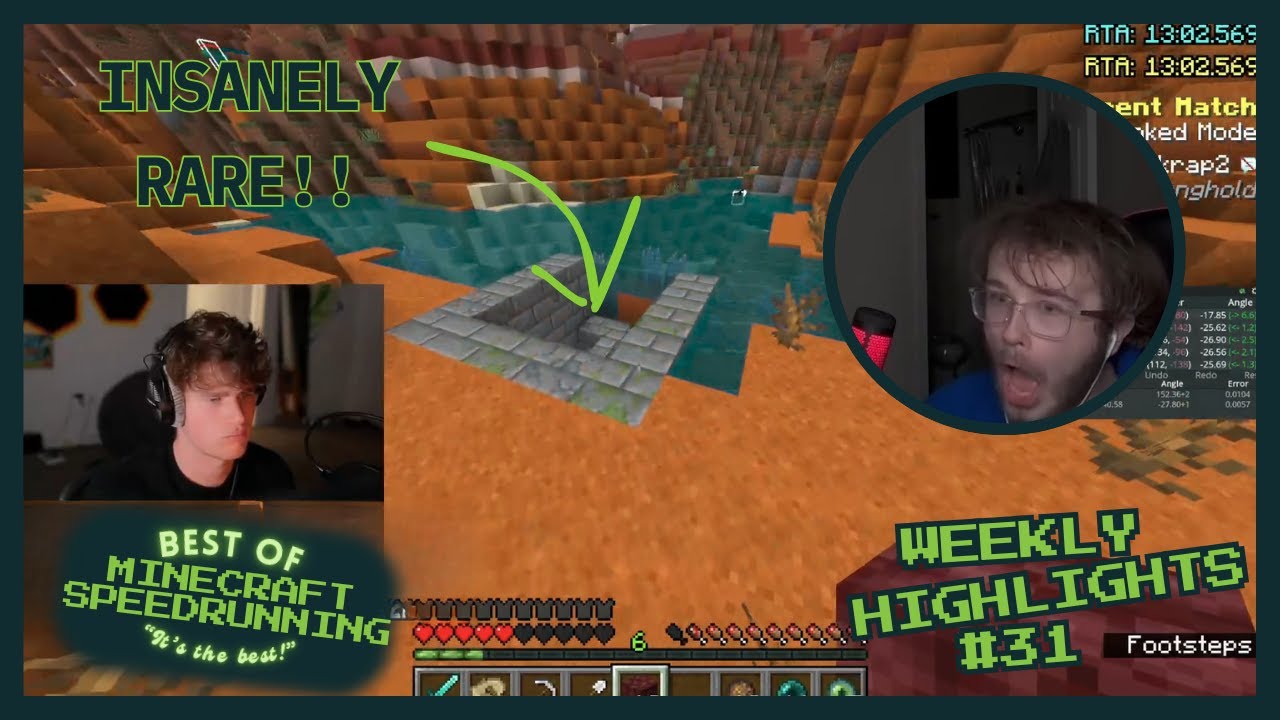 Minecraft speedrunning clips to watch this holiday season
