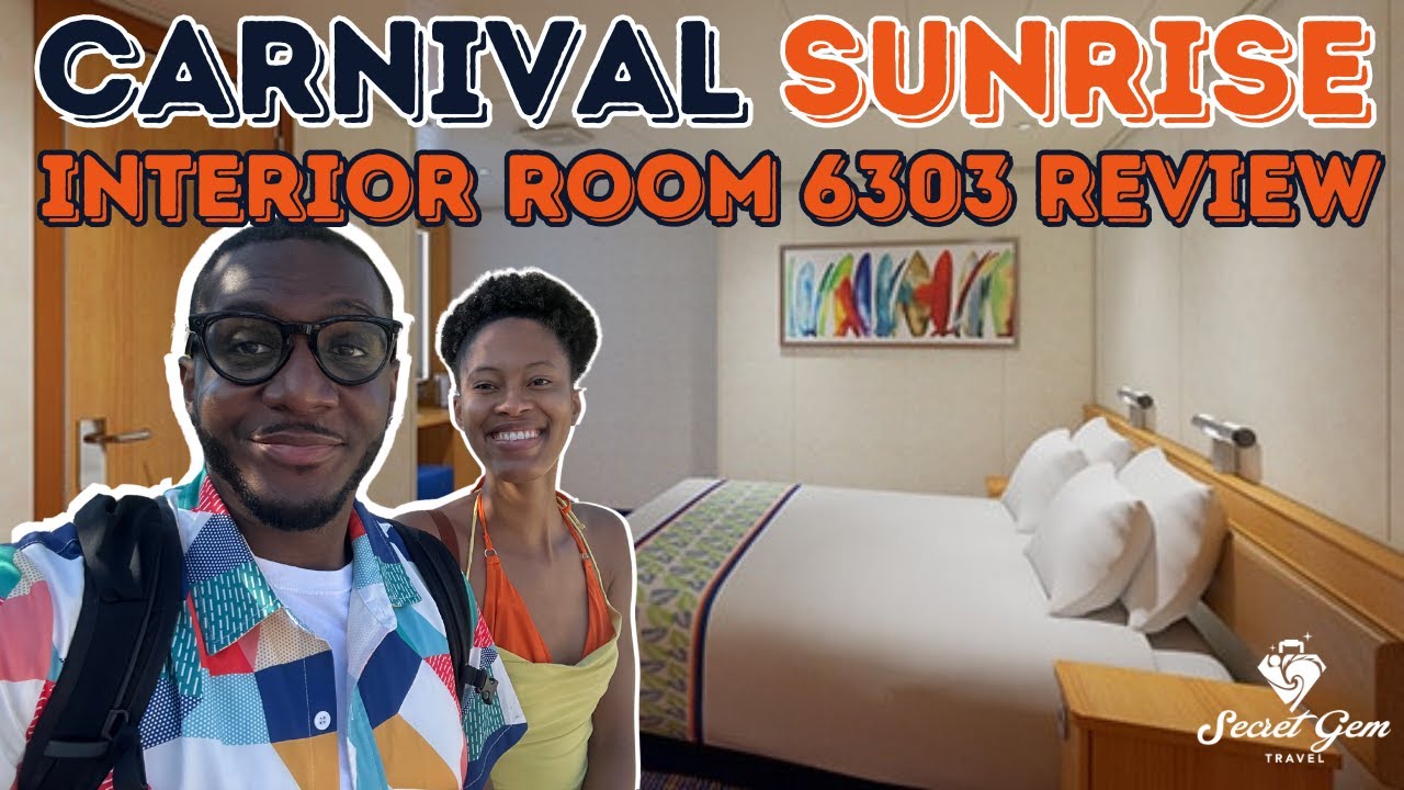 Spacious Carnival Sunrise Interior Cabin 6303 Review