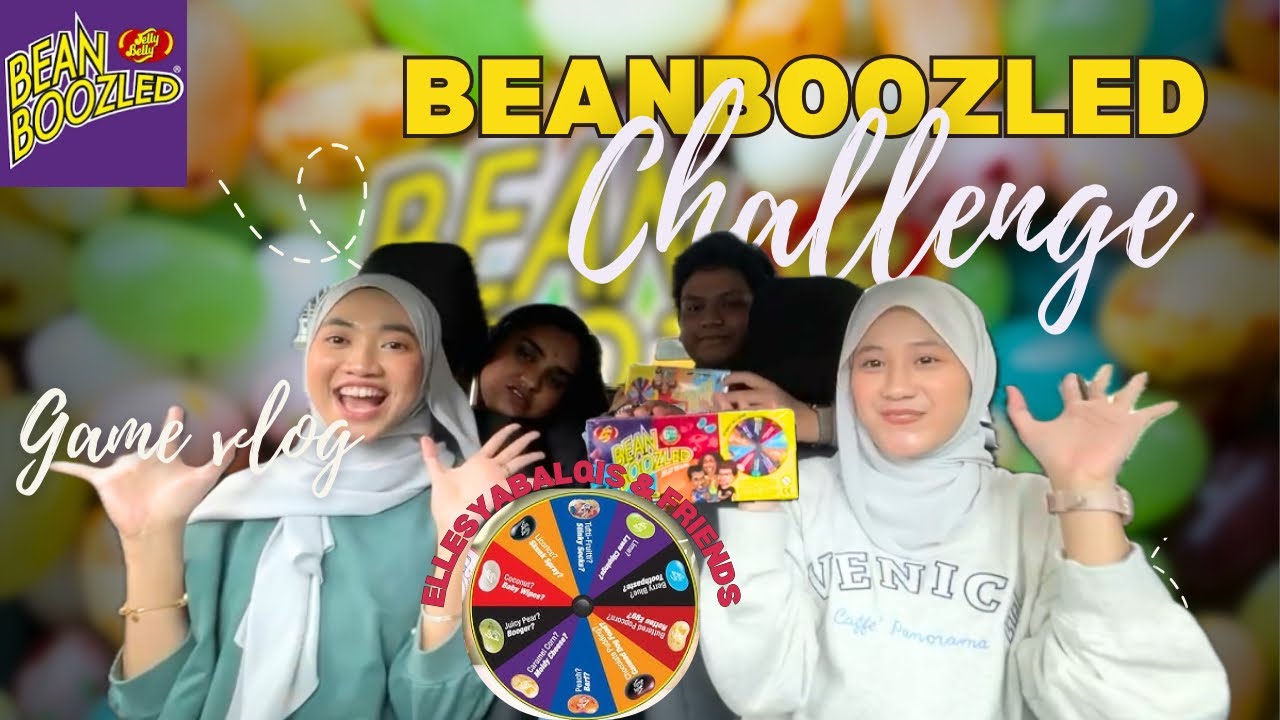 (kids cannot watch) SEMUA MUNTAH BERJEMAAH 🤮- Bean Boozled Challenge with friends | VLOG DIARIES #16