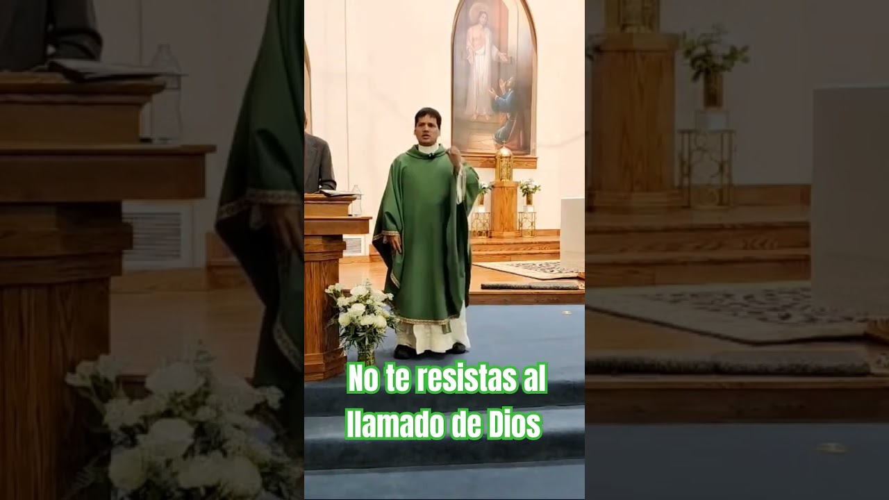 No te resistas al llamado de Dios